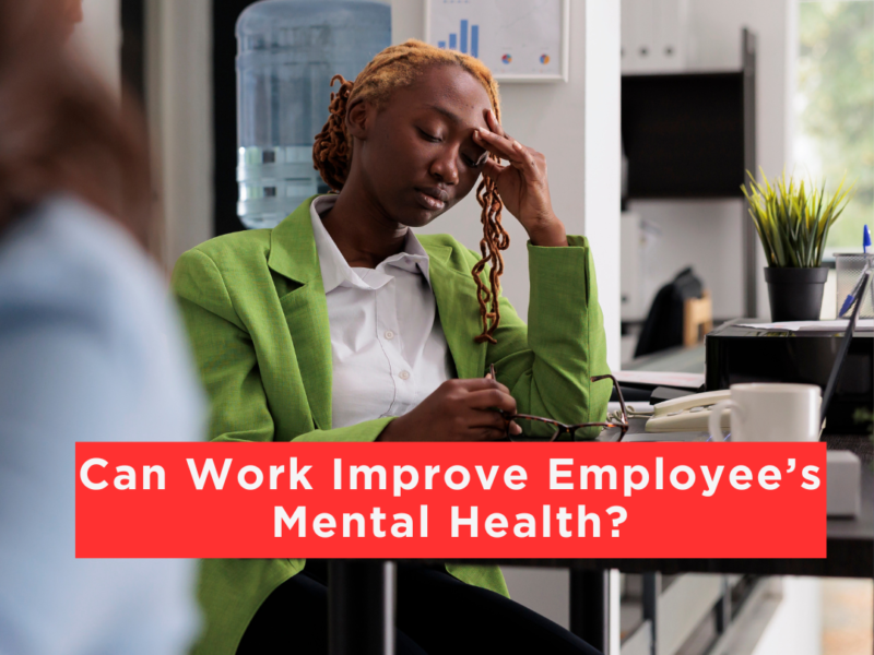 Work and mental health
